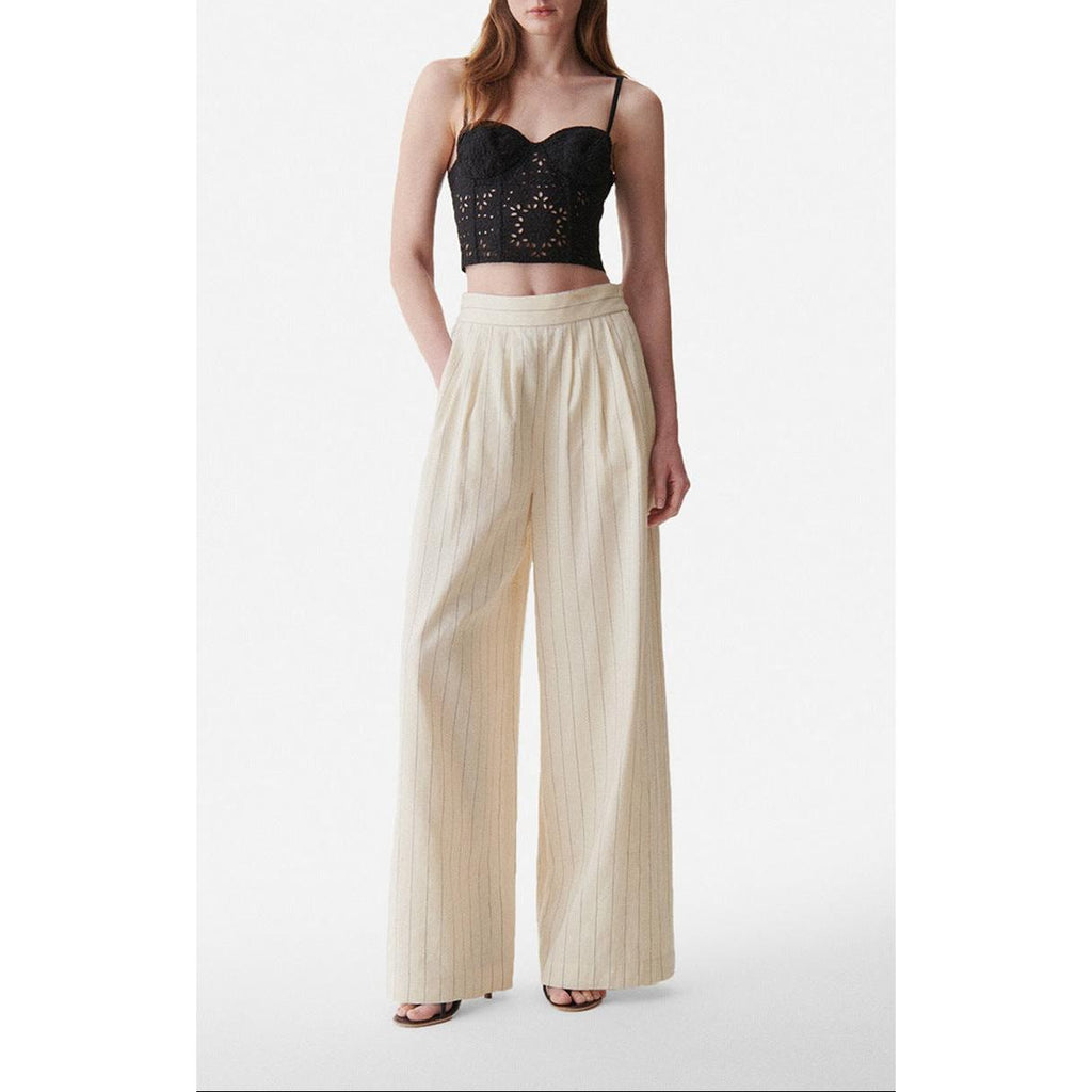 Nunes Trousers - White/Blue