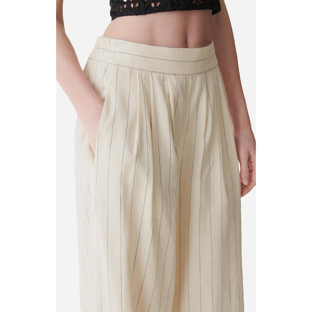 Nunes Trousers - White/Blue
