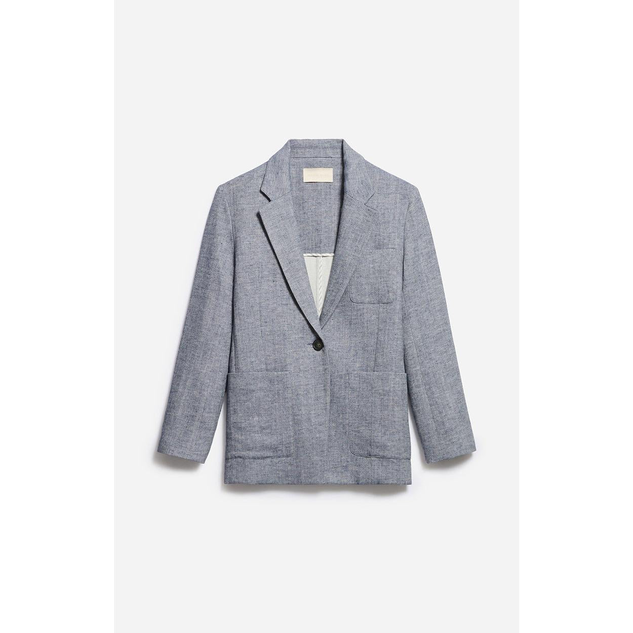 Veste Caline - Bleu Chine
