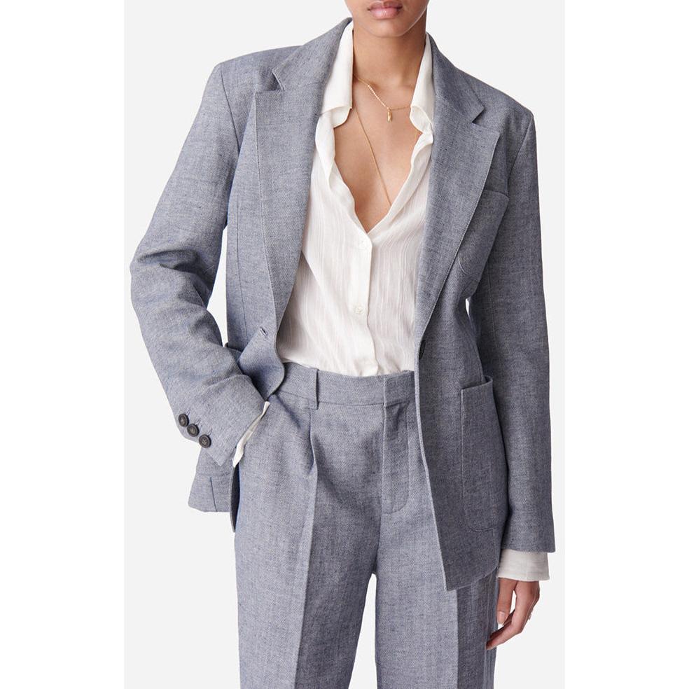 Veste Caline - Bleu Chine