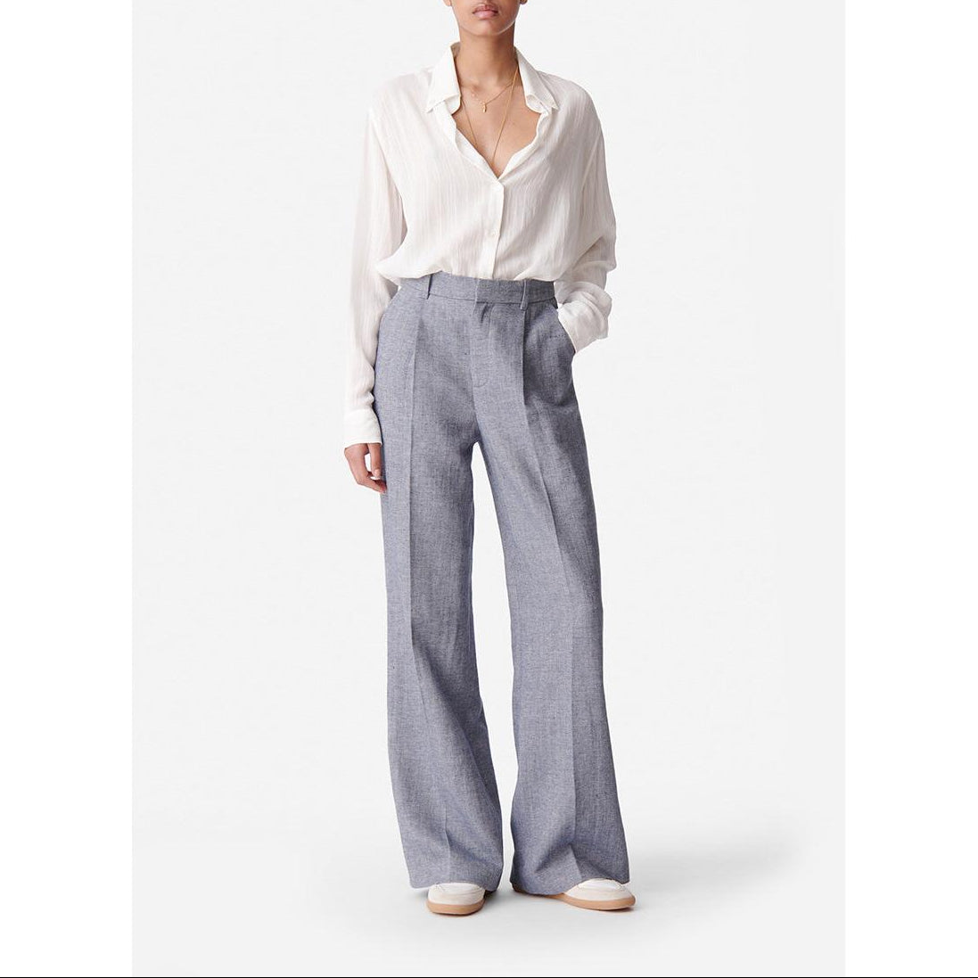Cyrano Trousers - Blue Marl