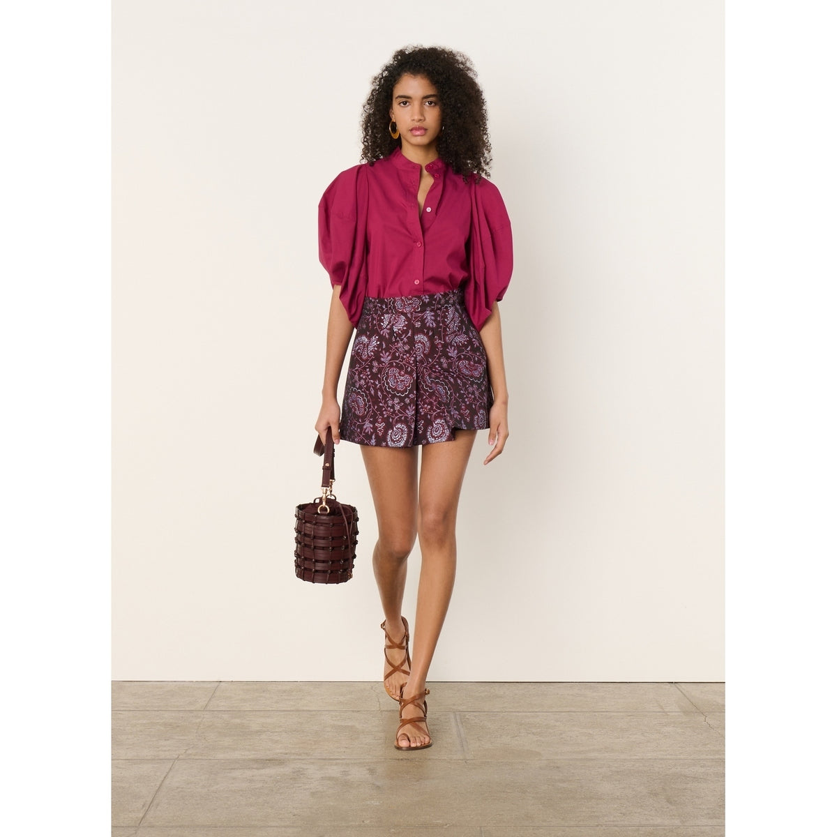 Blouse Mc Felicie - Grenat