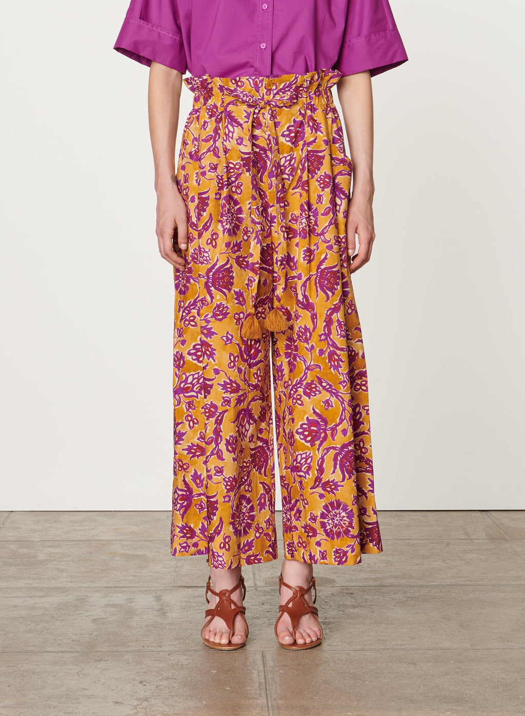 Cesar Trousers - Saffron