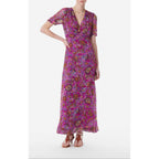 Robe Longue Velicia - Violet