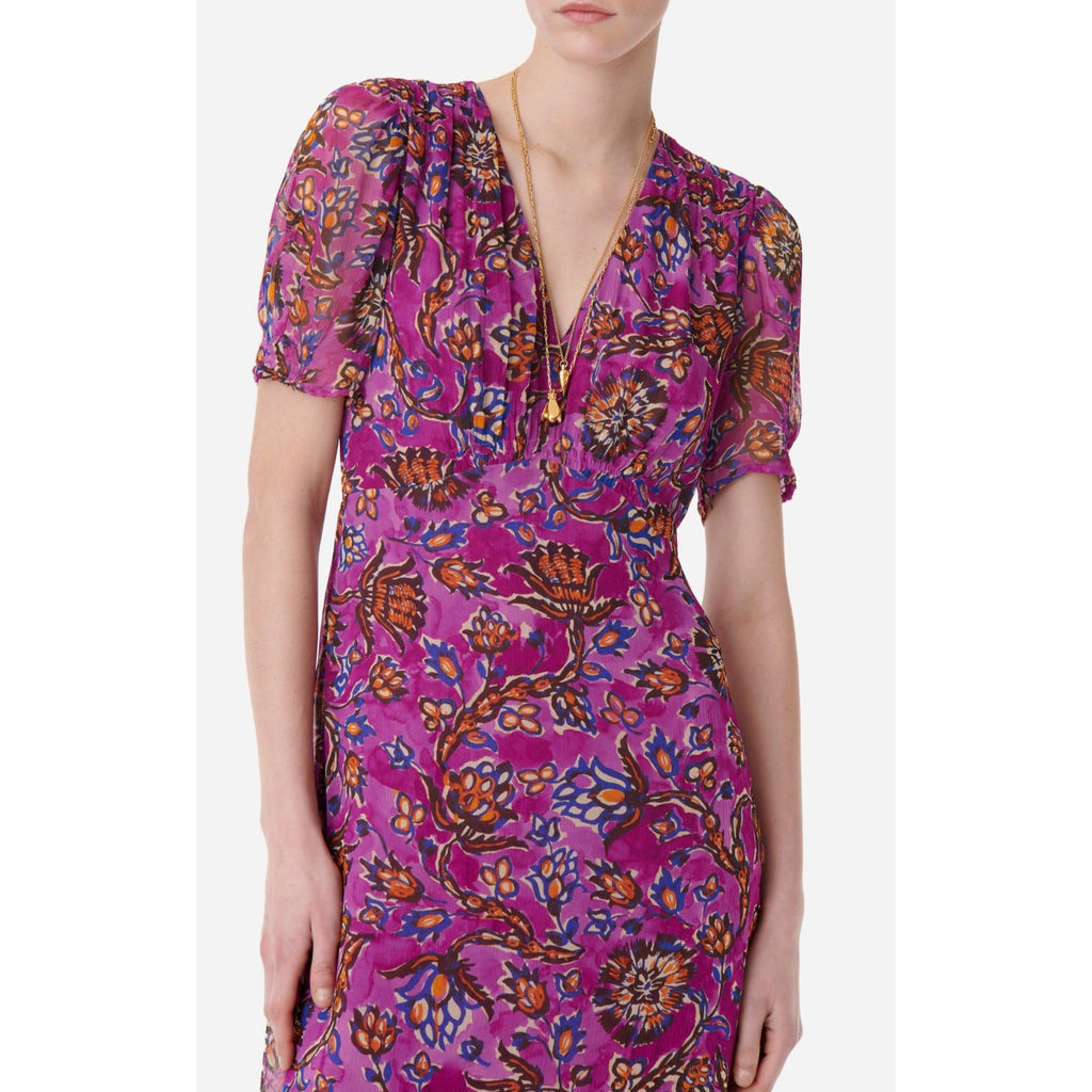 Robe Longue Velicia - Violet