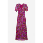 Robe Longue Velicia - Violet