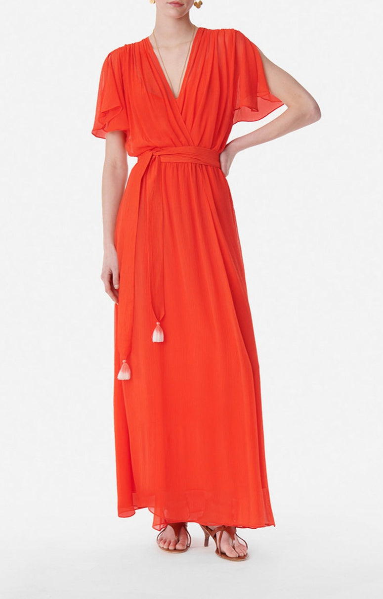 Vanessa Bruno - Robe Cidjie - Orange Fluo