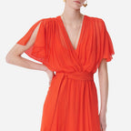 Cidjie Dress - Fluorescent Orange