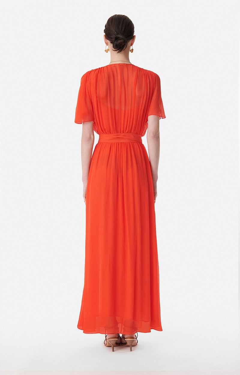 Vanessa Bruno - Robe Cidjie - Orange Fluo