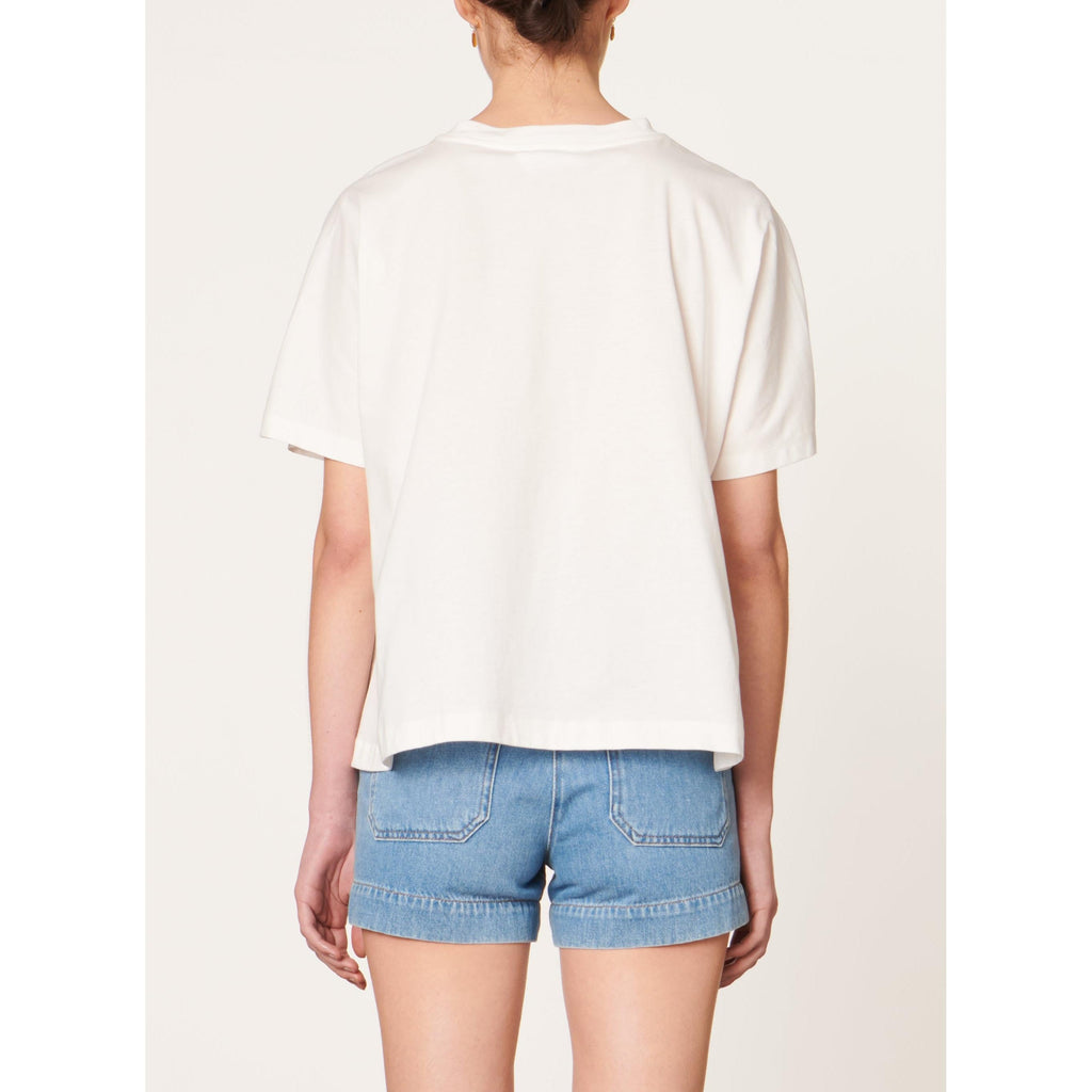 Round Neck T-Shirt - Ecru