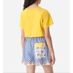 Camiseta Cactus - Amarillo