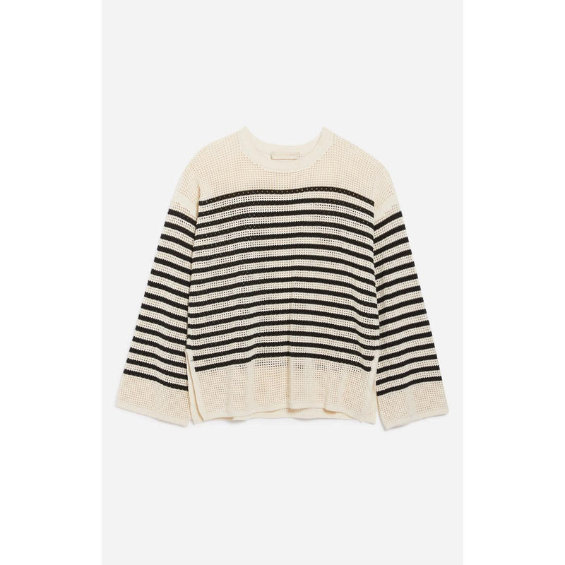 Vanessa Bruno - Pull Candabelle - Ecru & Noir