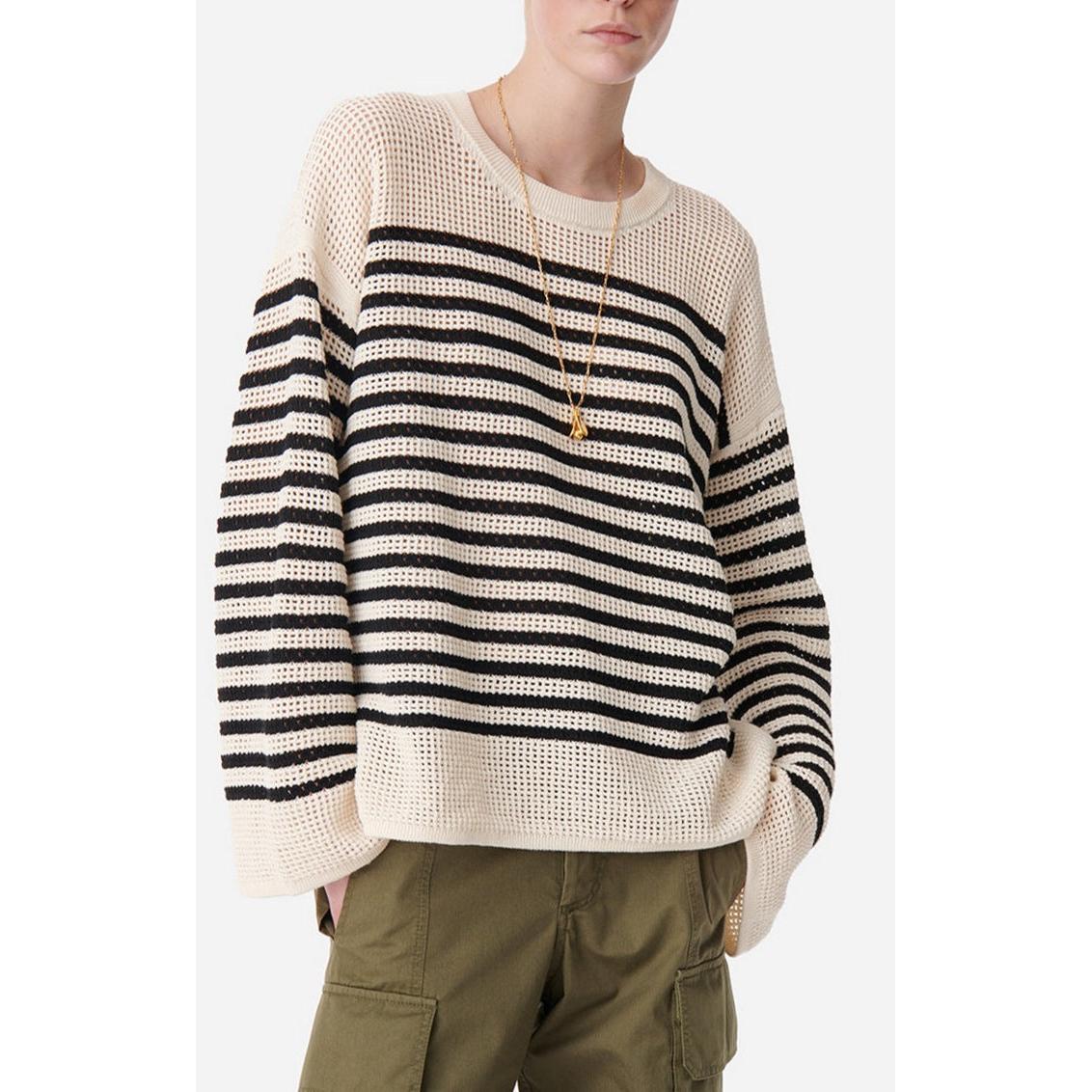 Candabelle Jumper - Ecru & Black