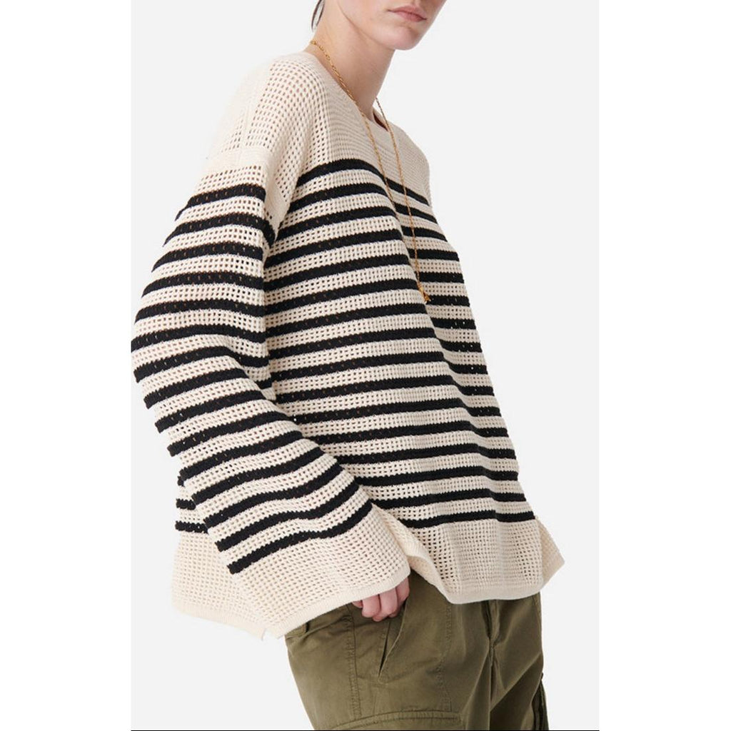 Candabelle Jumper - Ecru & Black
