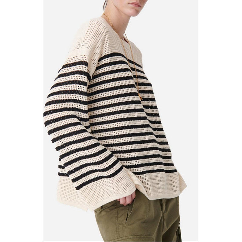 Vanessa Bruno - Pull Candabelle - Ecru & Noir