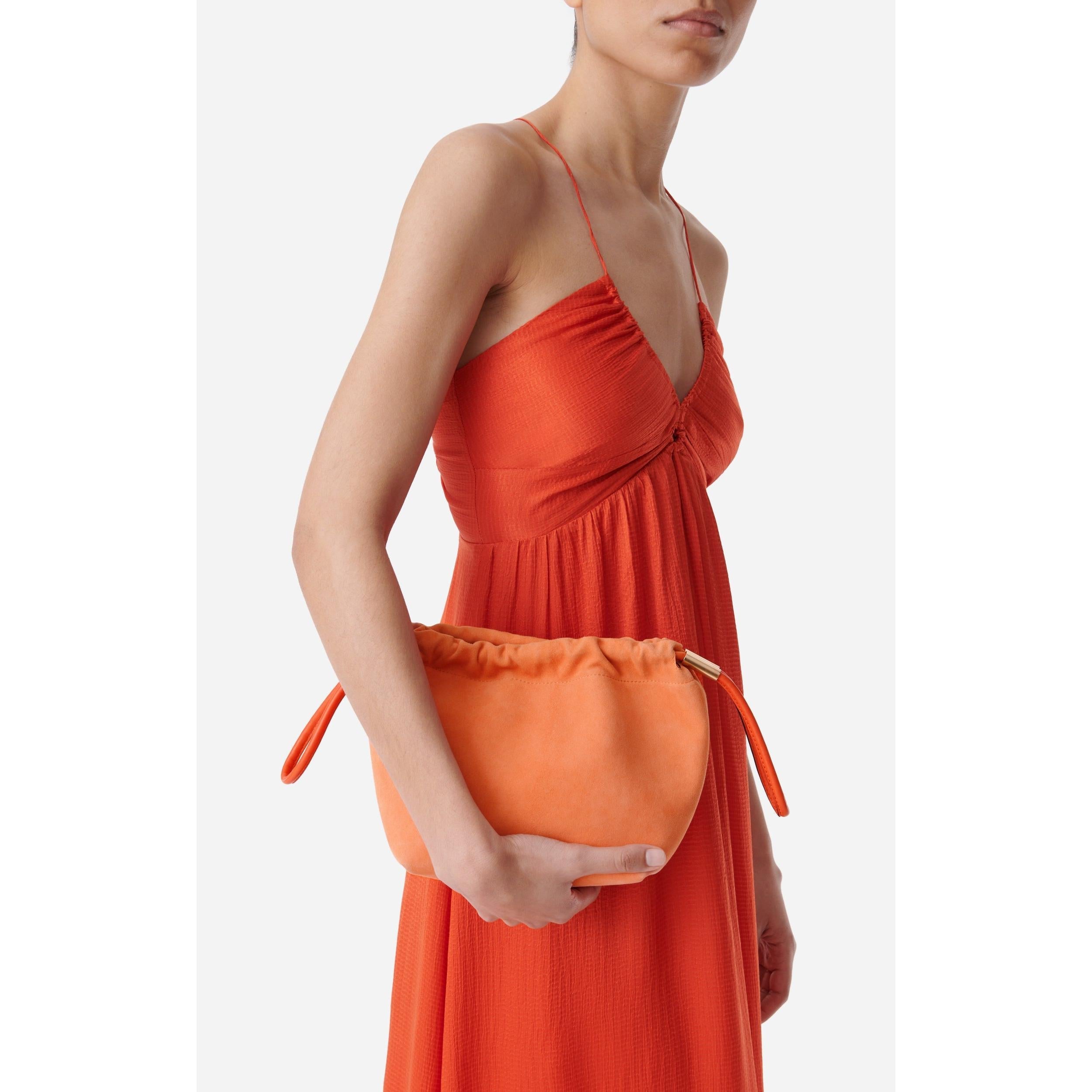 Drawstring Bag - Coral