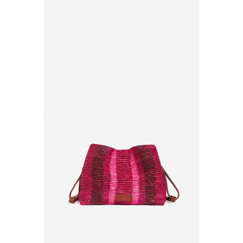 Drawstring Bag - Multico & Pink