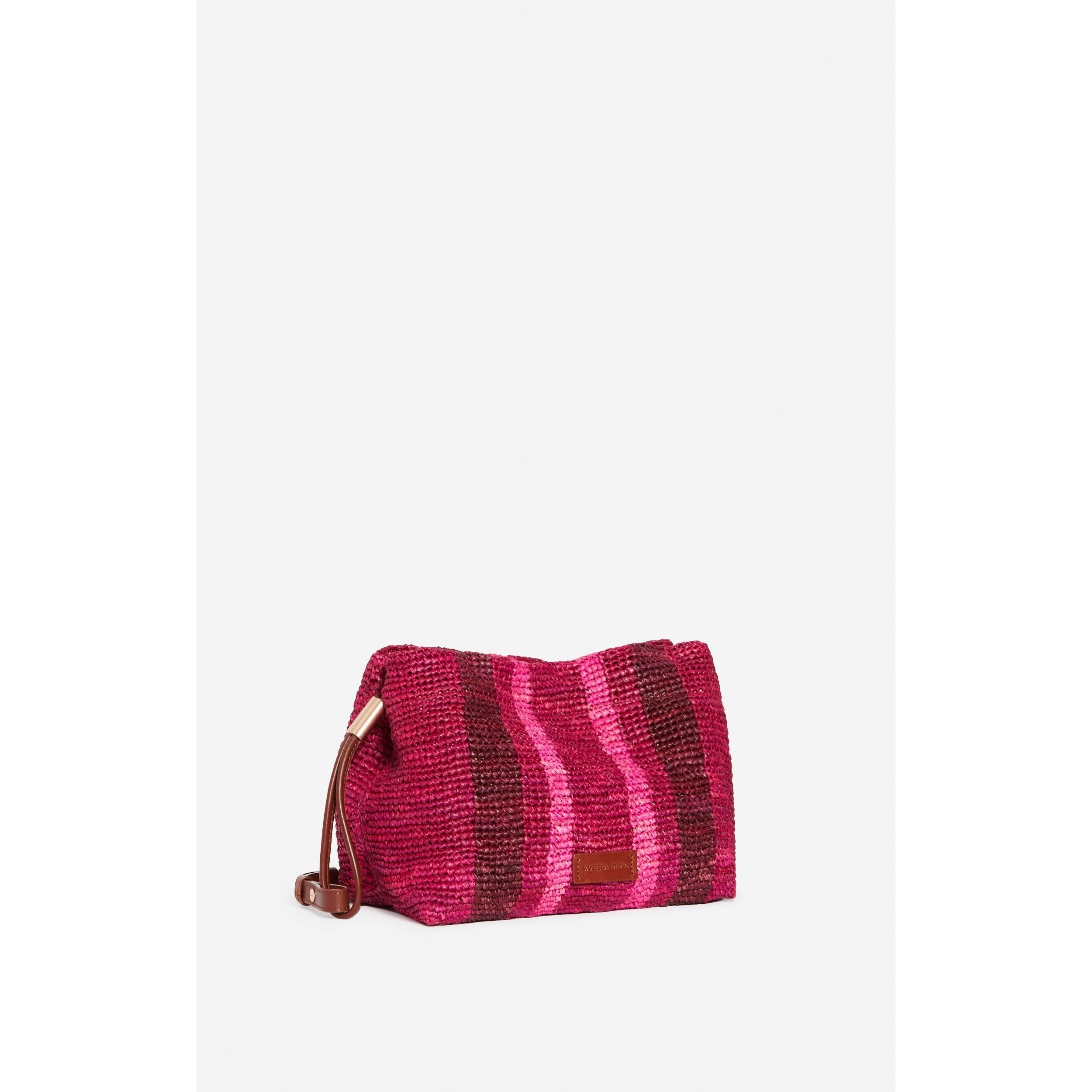 Drawstring Bag - Multico & Pink