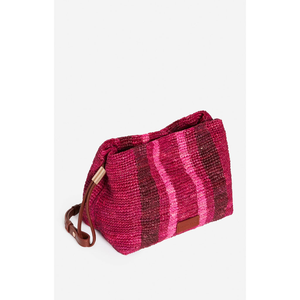Drawstring Bag - Multico & Pink