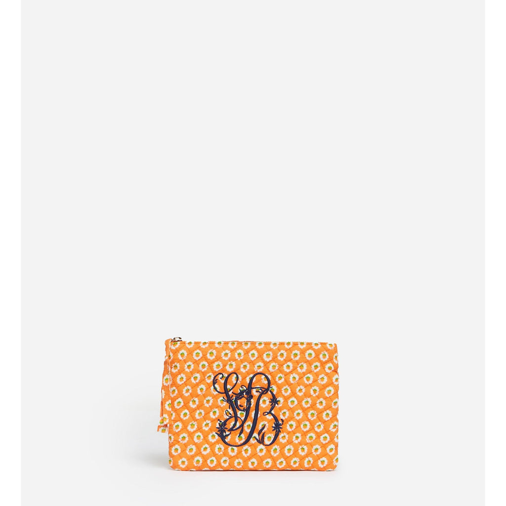 Bolso con Cremallera - Multicolor & Naranja