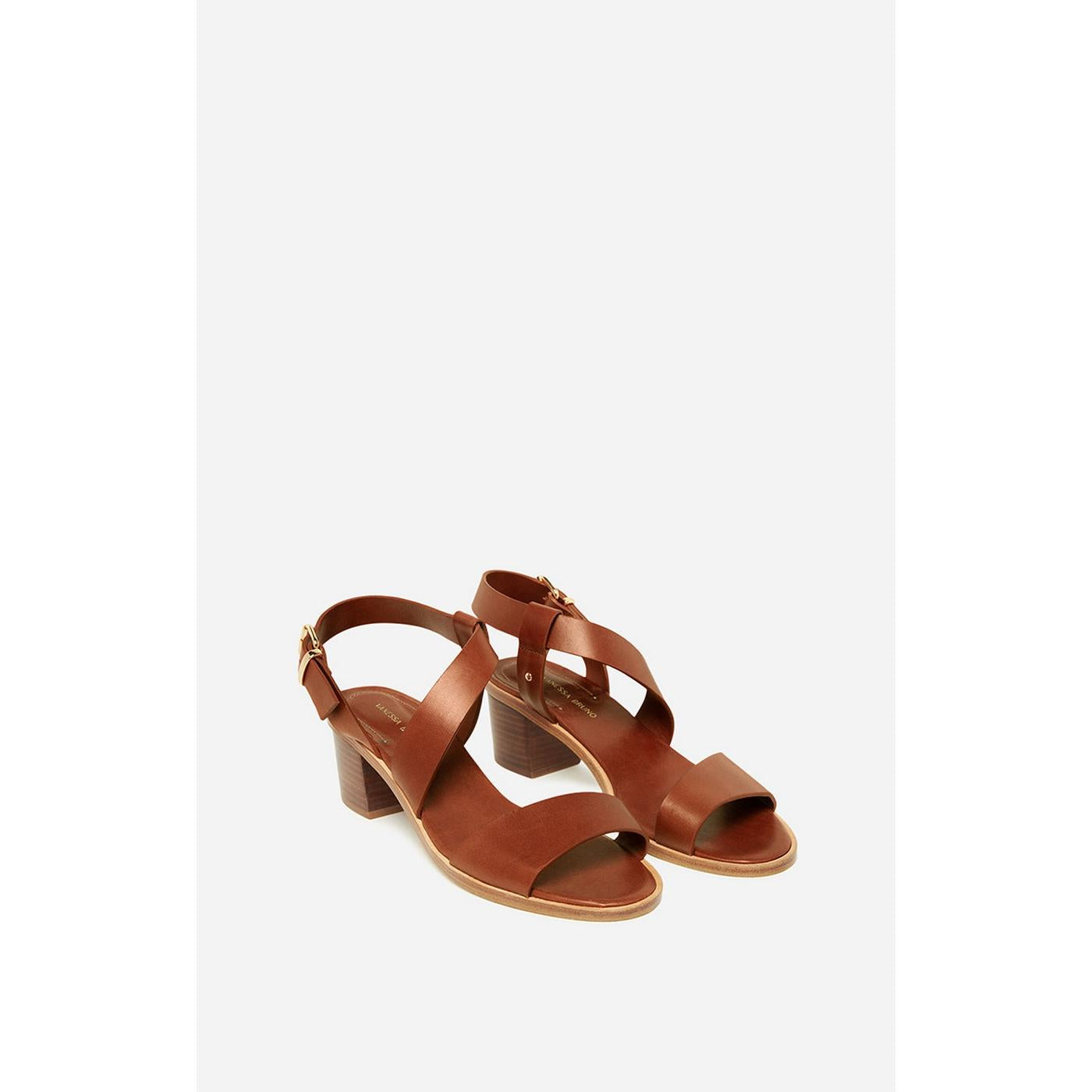 Sandalias de Cuero Curtido Vegetal - Óxido