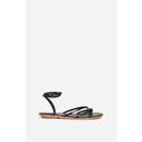 Vanessa Bruno - Sandales En Cuir À Tannage Végétal - Noir