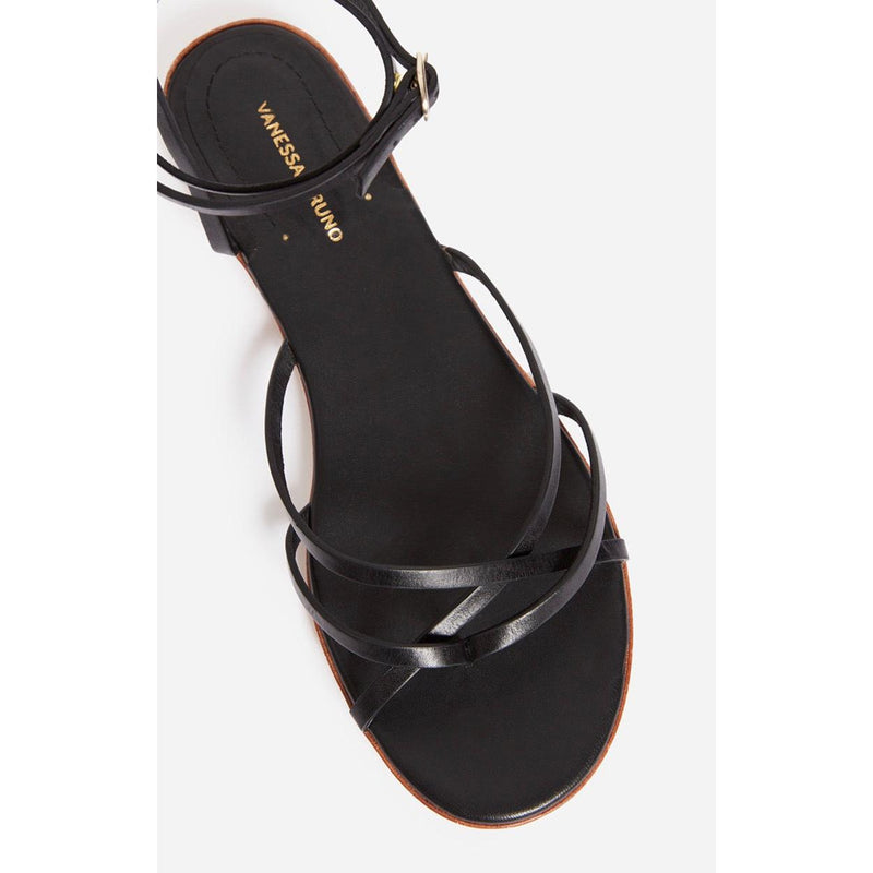 Vanessa Bruno - Sandales En Cuir À Tannage Végétal - Noir