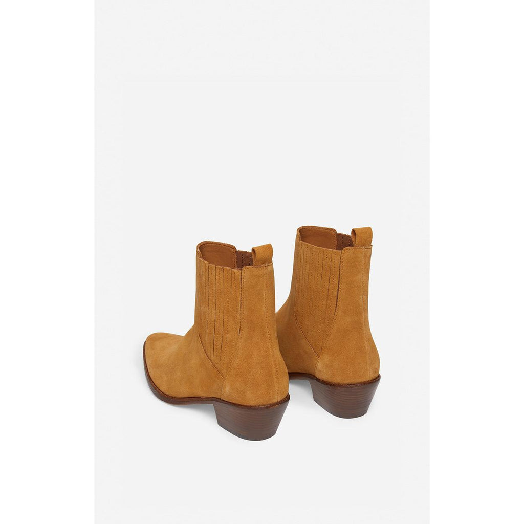 Botines Santiags De Ante - Galleta