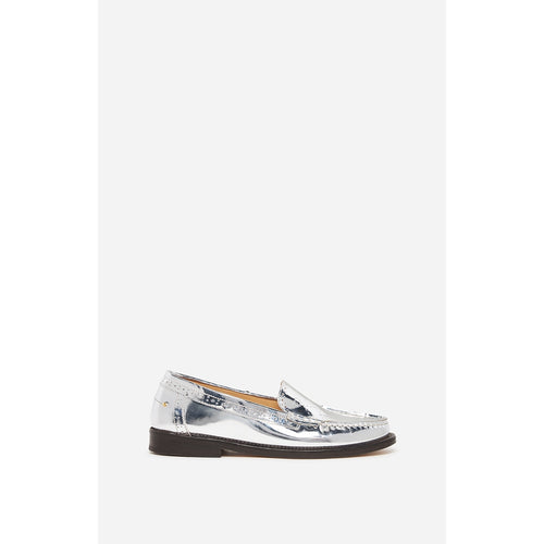 Vanessa Bruno - Mocassin Mocassin Plat - Argent