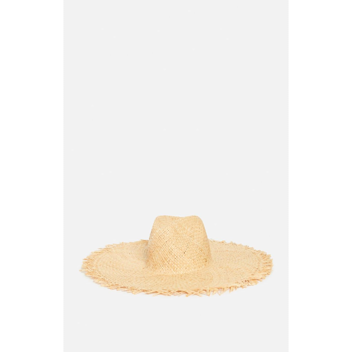 Chapeau En Raphia - Naturel