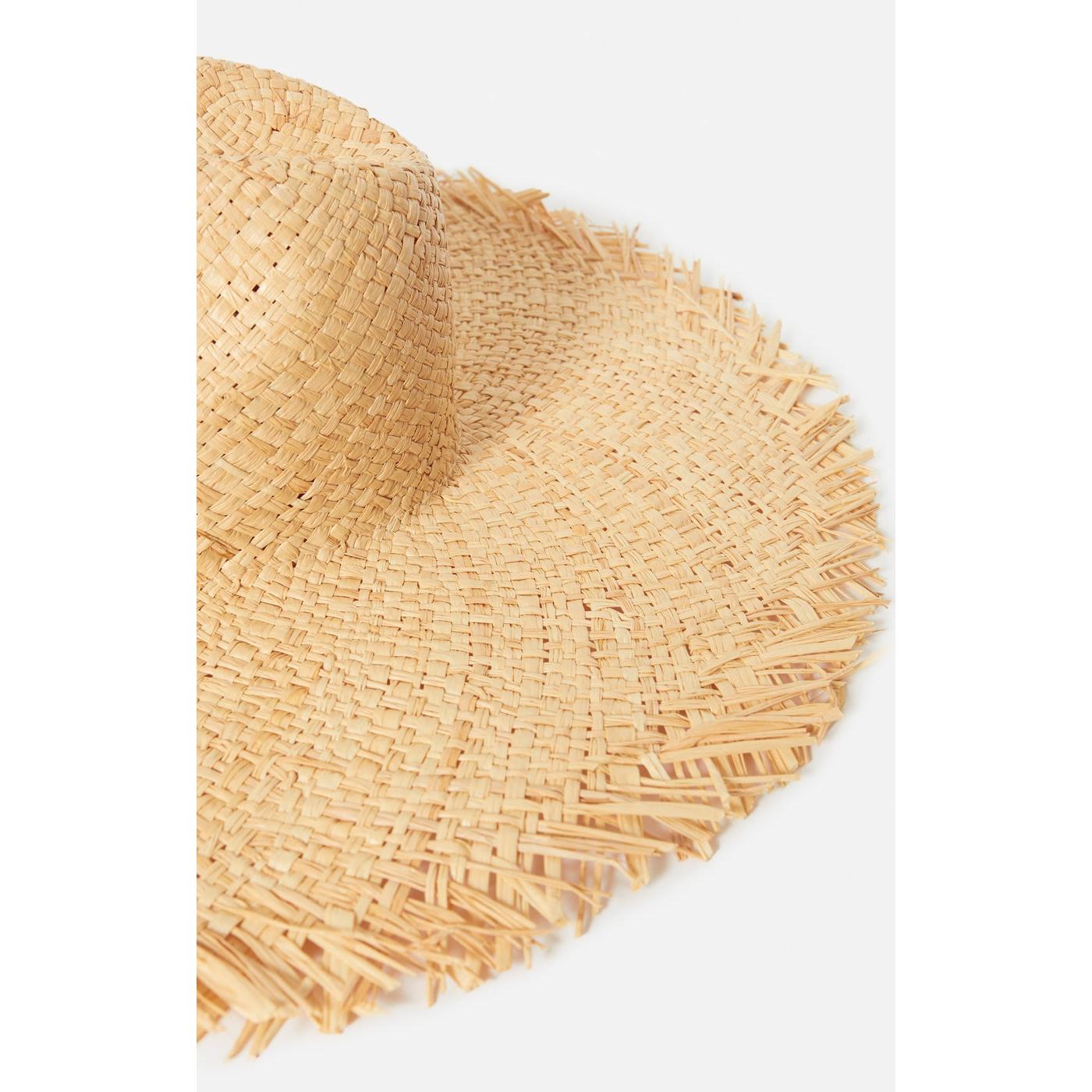 Chapeau En Raphia - Naturel