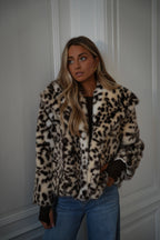 Jina Leopard - Fur Coat