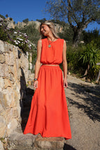 Ensemble Jupe/Top Elize - Corail
