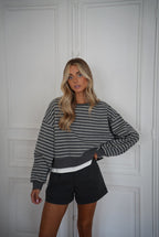 Short Taille Haute Dona - Gris