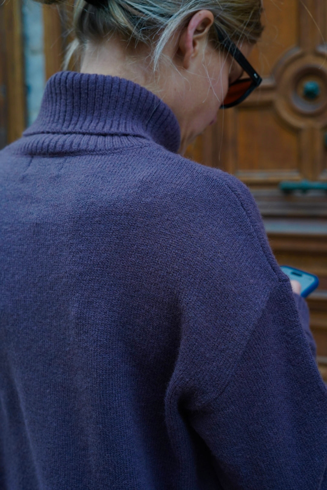 Mayeul Brown Turtleneck Sweater