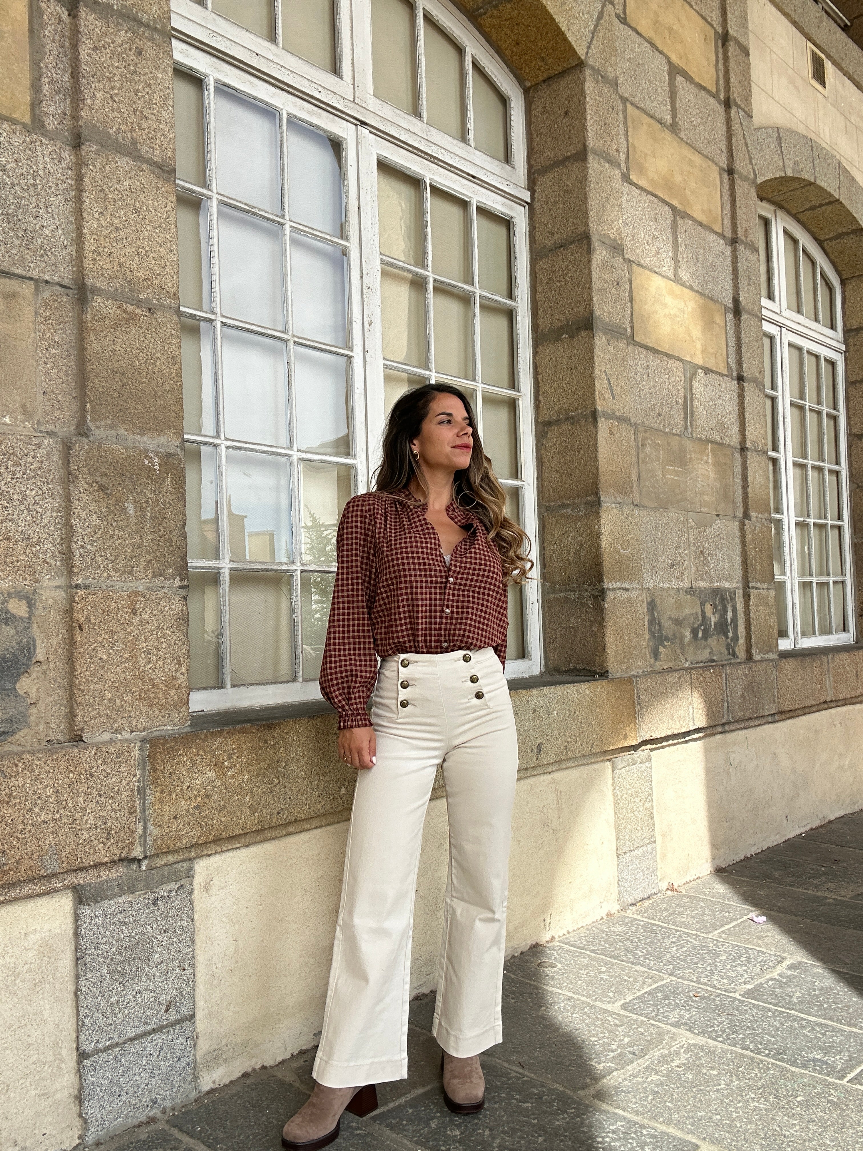 Beige Victorine Jeans