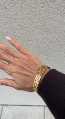 Colored Bangle Bracelet