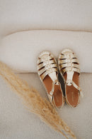 Salomé Gold Sandals