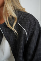 Chaqueta con cremallera Ora - Antracita