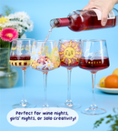 Paint-a-Wine Glass - Set of 4