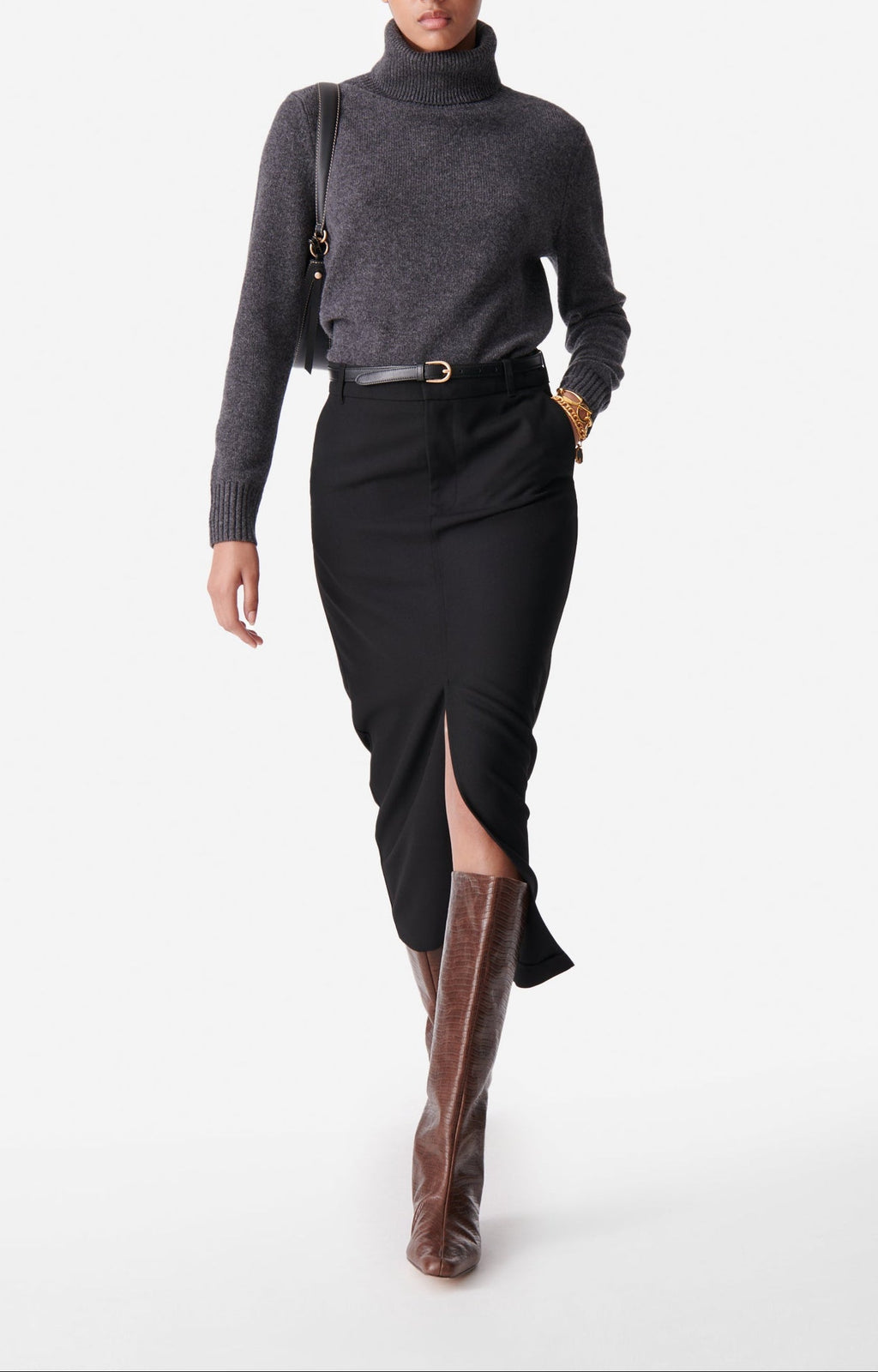 Falda Denna - Negro