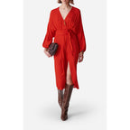 Daessa Dress - Poppy Red