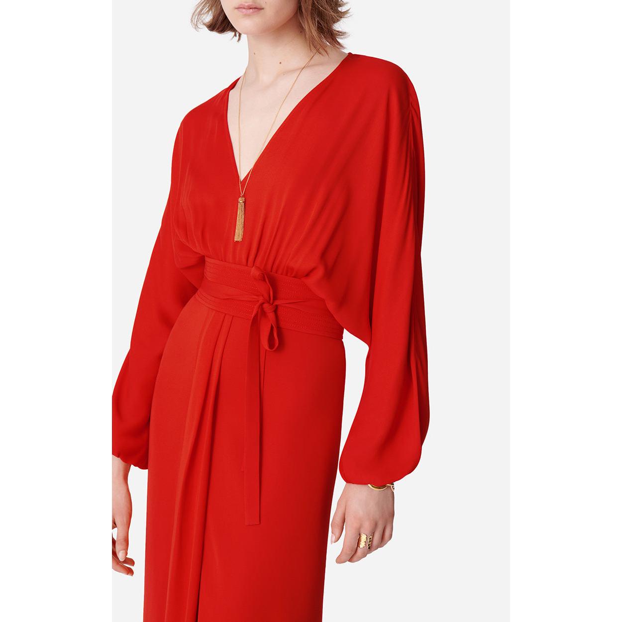 Daessa Dress - Poppy Red