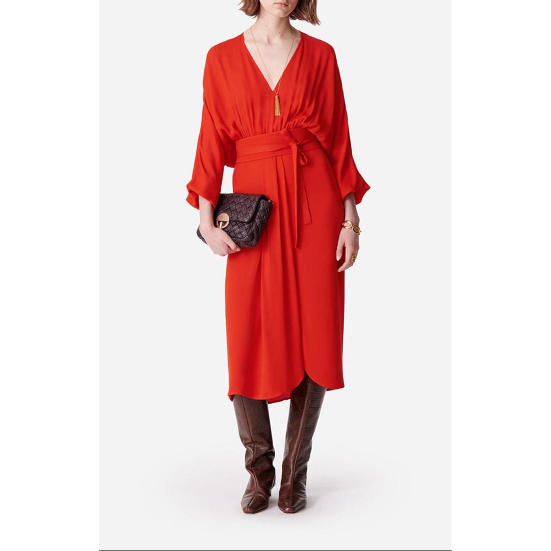 Daessa Dress - Poppy Red