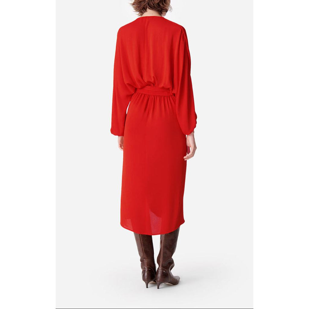 Daessa Dress - Poppy Red