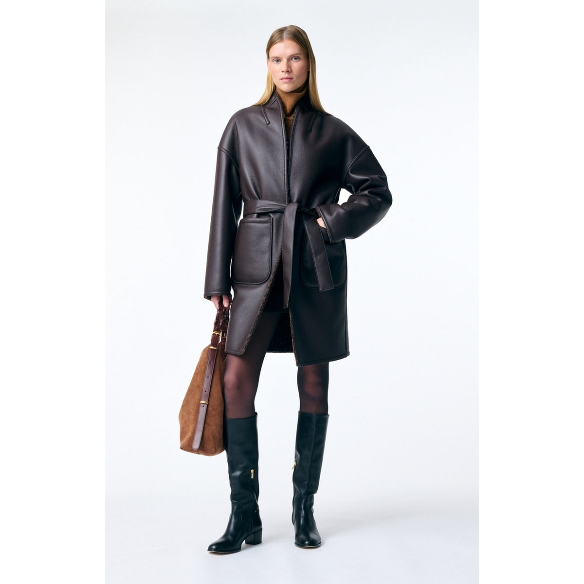 Manteau Ferly - Marron