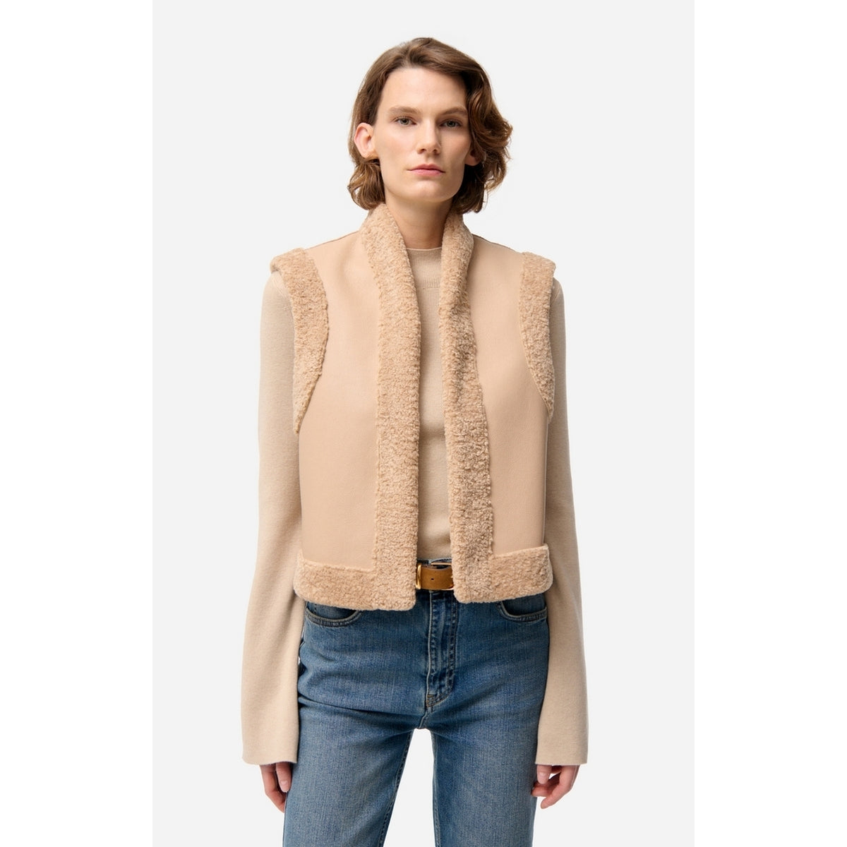 Gilet Daman - Biscuit