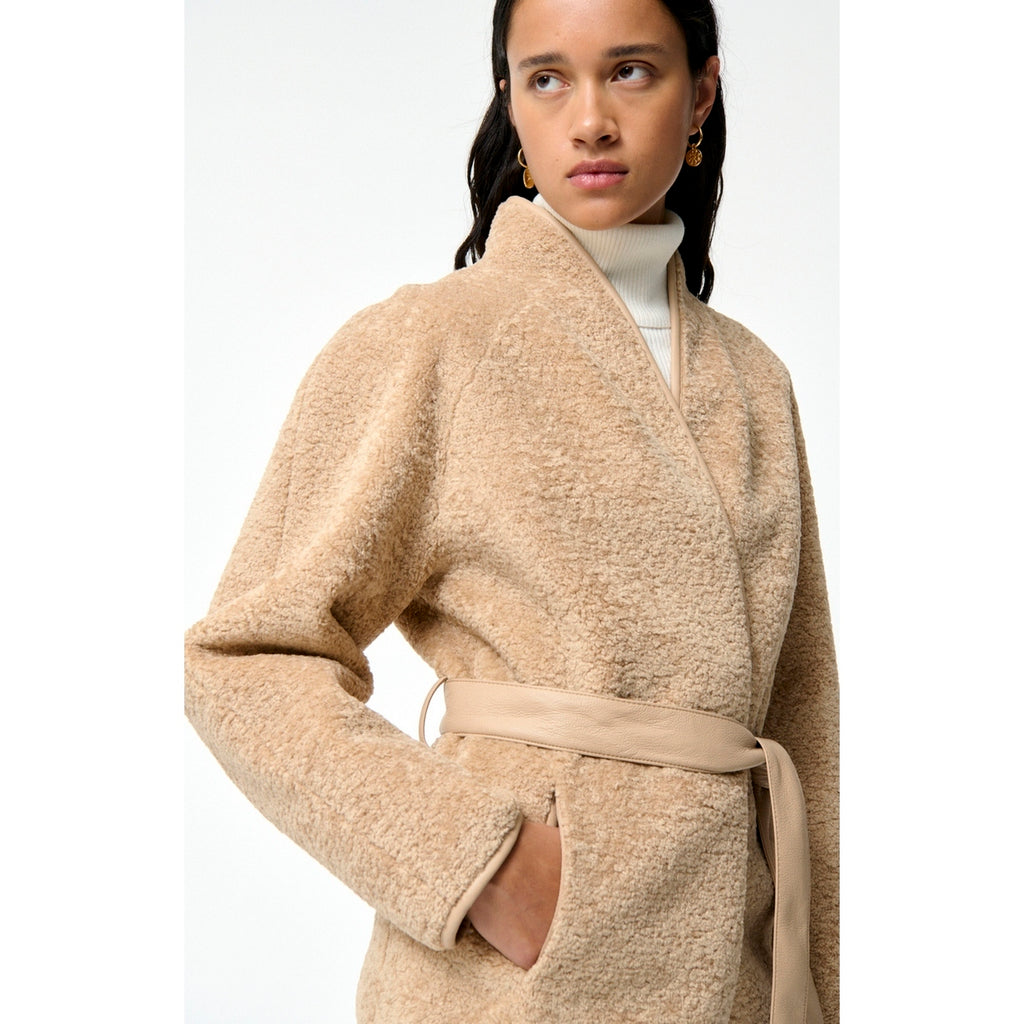 Blouson Ml Fur - Biscuit