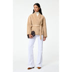 Blouson Ml Fur - Biscuit