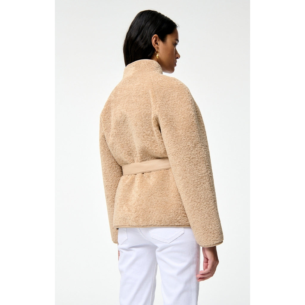Blouson Ml Fur - Biscuit